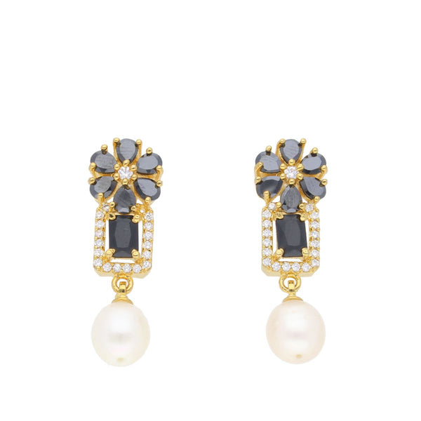 J Pearls Iditri Pearl Earrings - Real Pearl Jewelry - Distacart