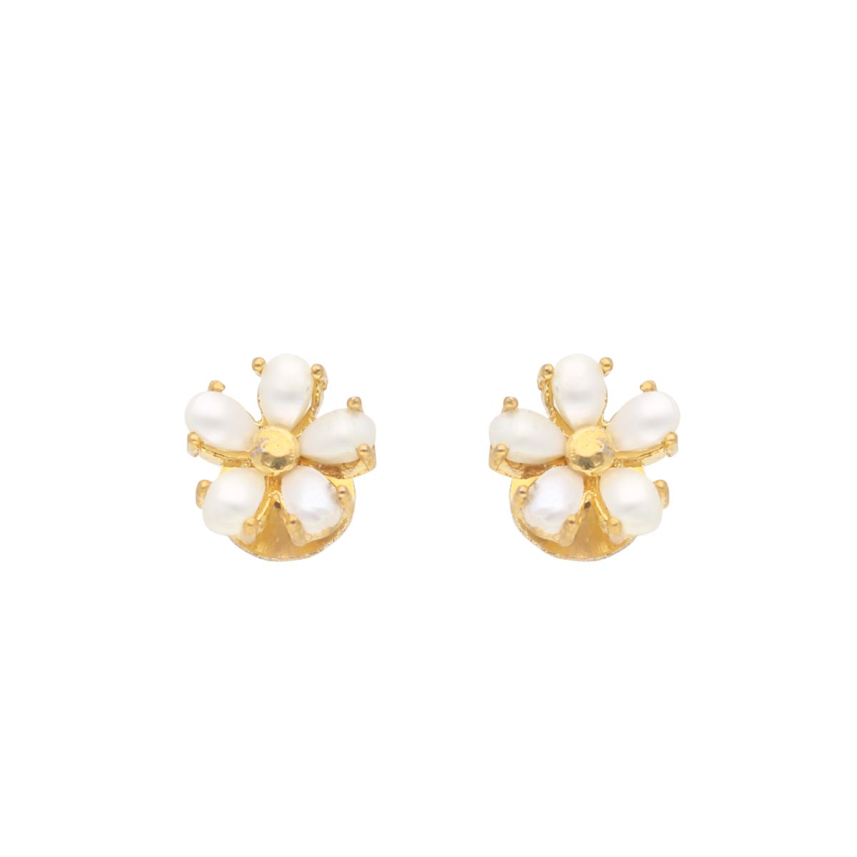 J Pearls Dakshita Pearl Earrings - Real Pearl Jewelry - Distacart