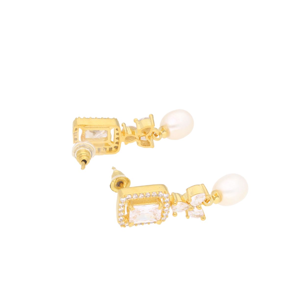 J Pearls Hiya Pearl Earrings - Real Pearl Jewelry - Distacart