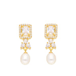 Thumbnail for J Pearls Hiya Pearl Earrings - Real Pearl Jewelry - Distacart