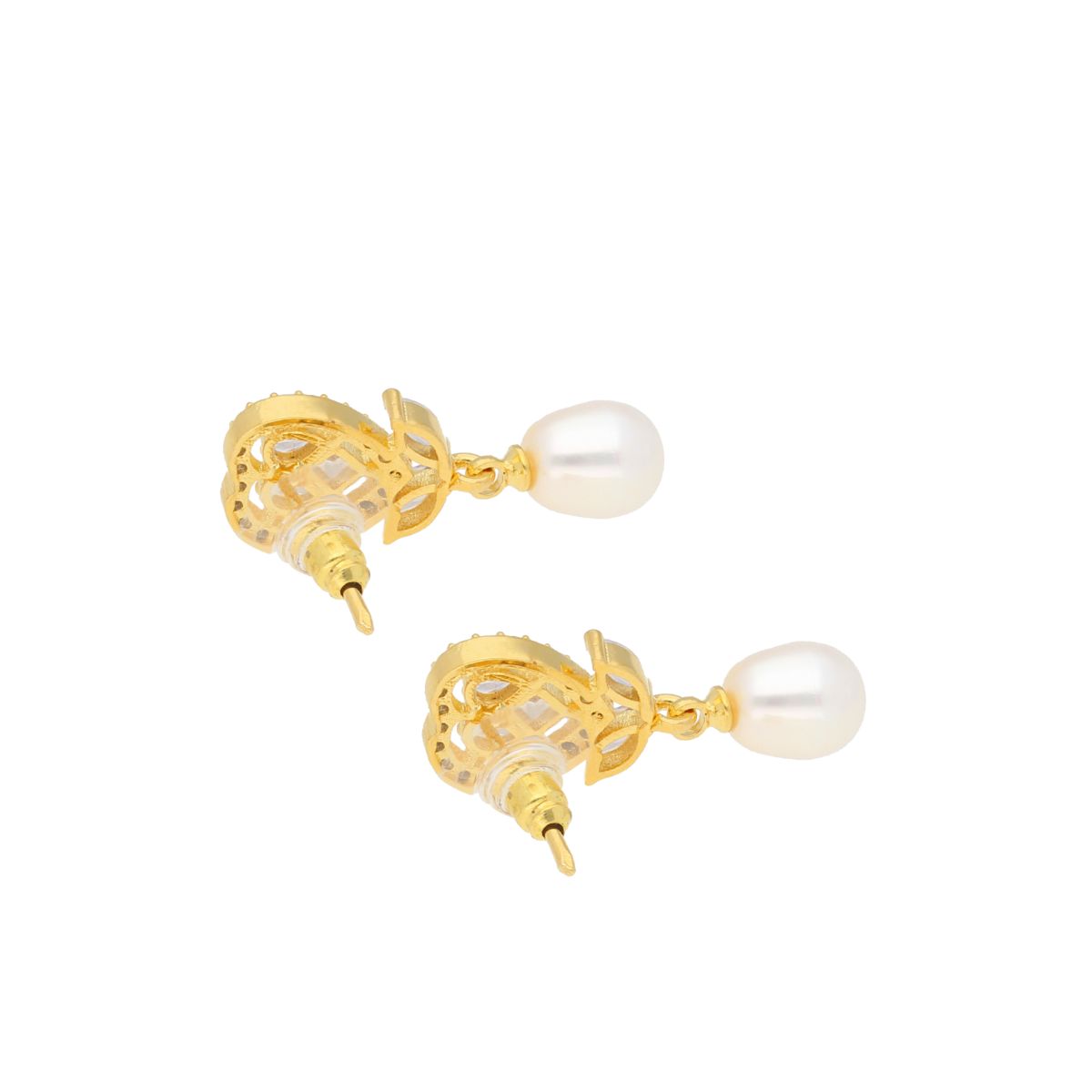 J Pearls Yami Pearl Earrings - Real Pearl Jewelry - Distacart