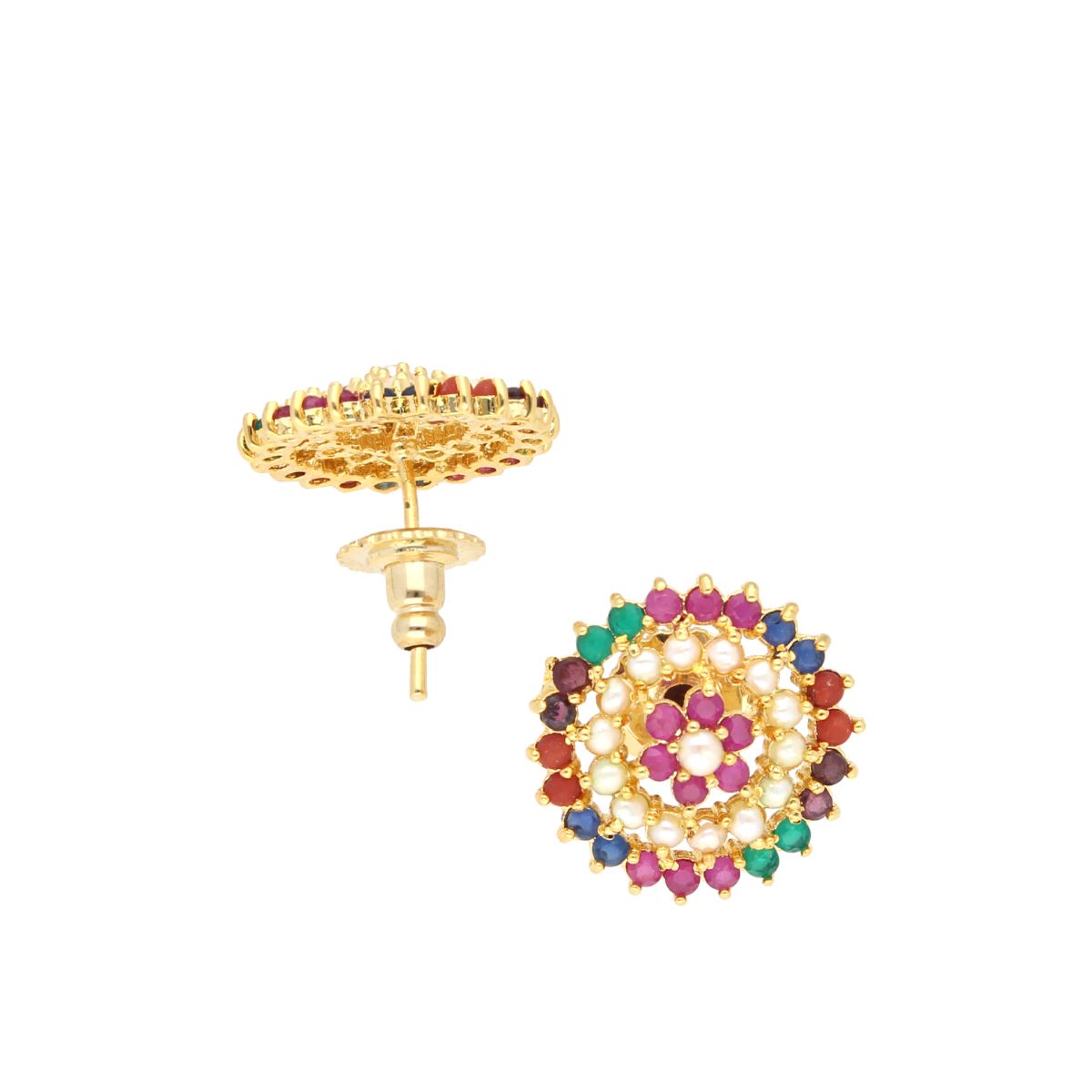 J Pearls Gianna Pearl Earrings - Real Pearl Jewelry - Distacart