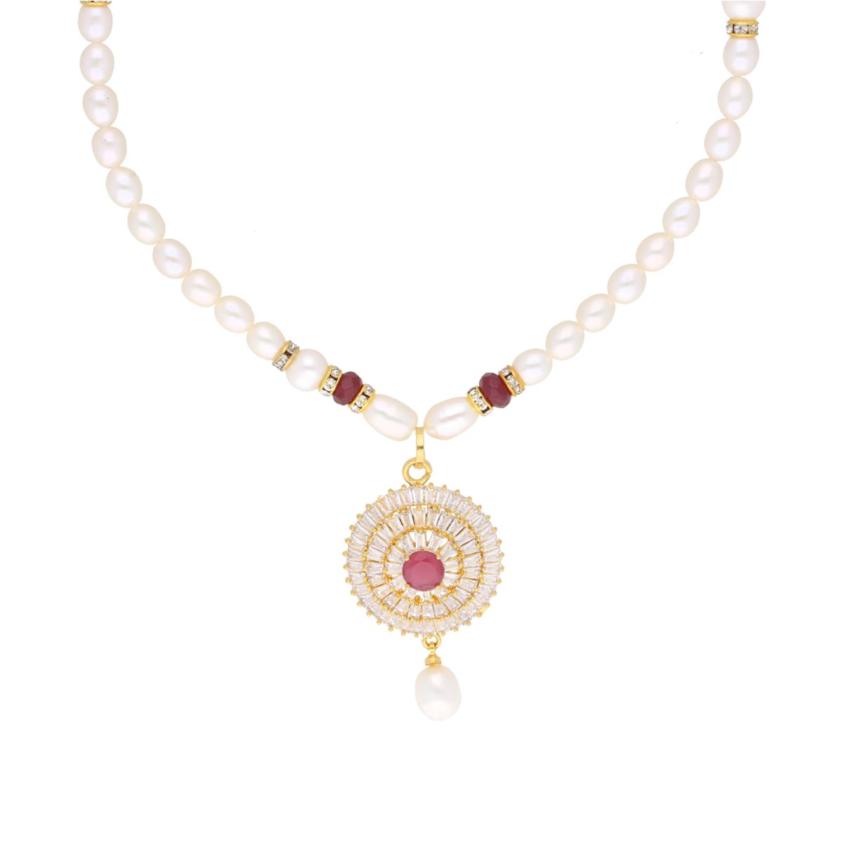 J Pearls Twisted Pearl Set - Real Pearl Jewelry - Distacart