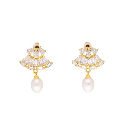 J Pearls Dharna Pearl Set - Real Pearl Jewelry - Distacart