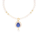 Thumbnail for J Pearls Dhimahi Pearl Set - Real Pearl Jewelry - Distacart