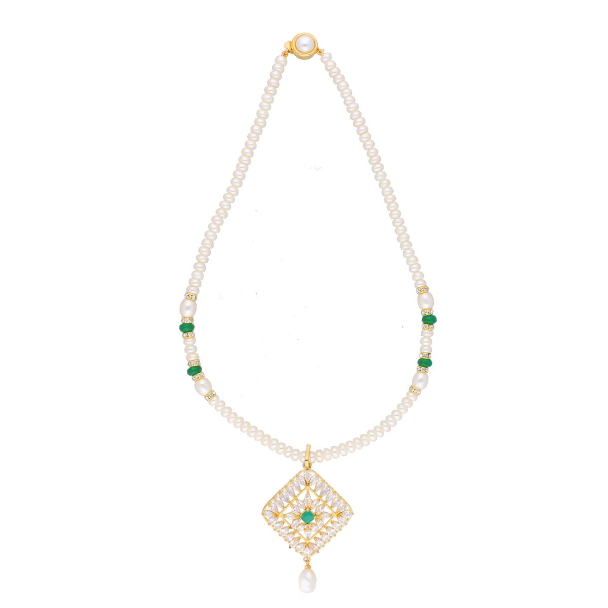 J Pearls Hiya Pearl Set - Real Pearl Jewelry - Distacart