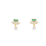 Thumbnail for J Pearls Theertha Pearl Set - Real Pearl Jewelry - Distacart