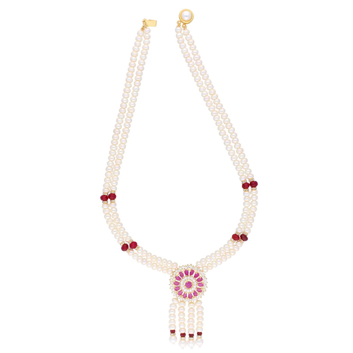 J Pearls Babie Pearl Set - Real Pearl Jewelry - Distacart