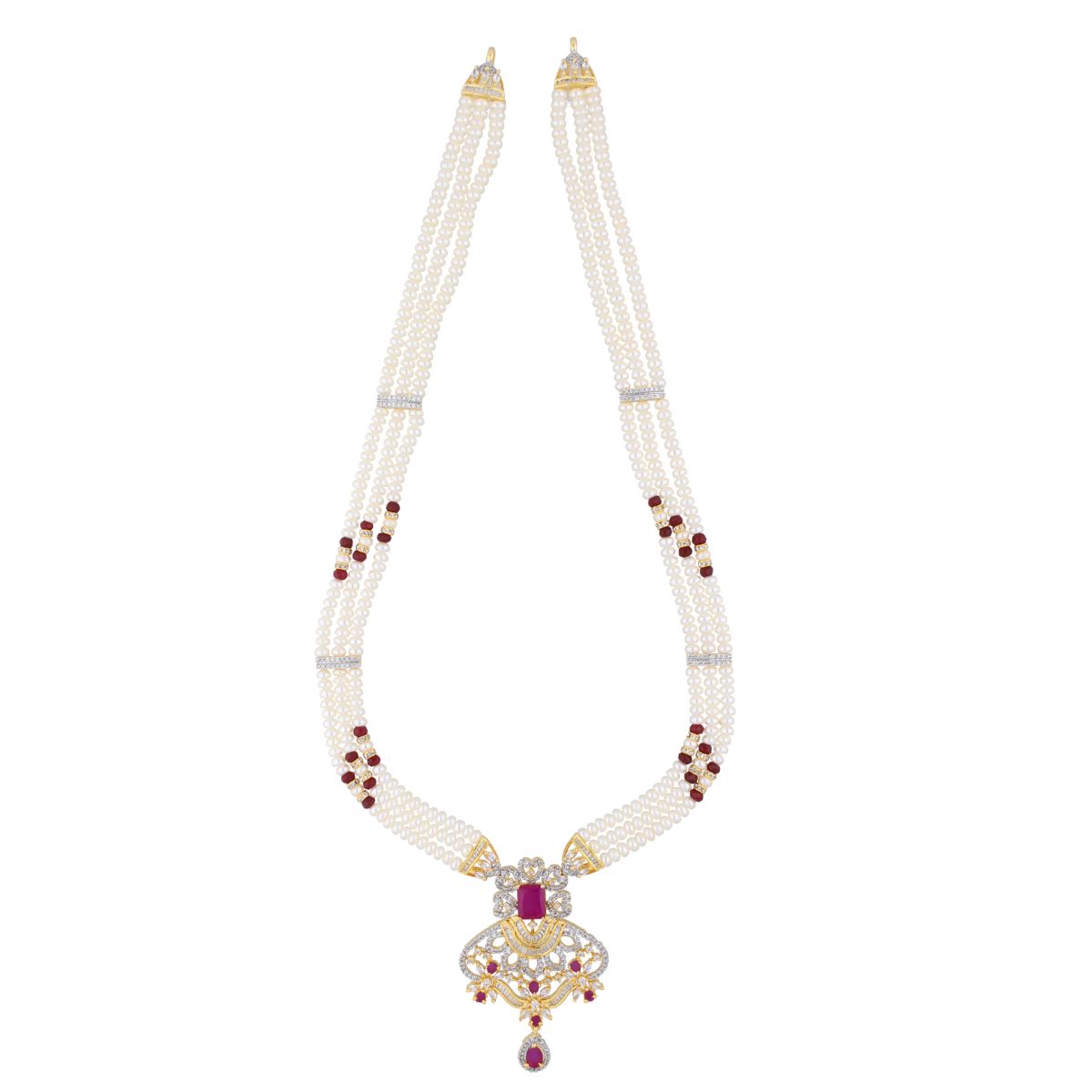 J Pearls Fenal Pearl Set - Real Pearl Jewelry - Distacart