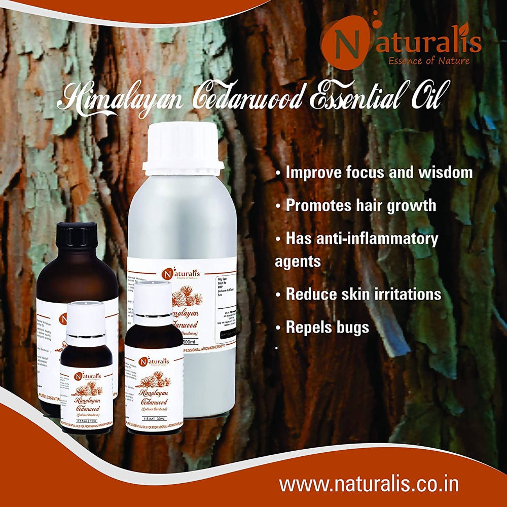 Naturalis Essence of Nature Himalayan Cedarwood Essential Oil Benefits 