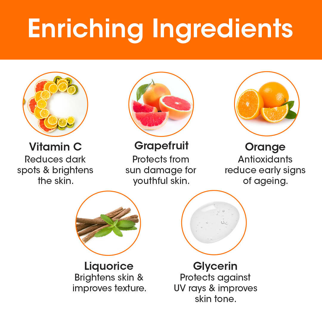 TAC - The Ayurveda Co. 10% Vitamin C Face Serum for Toning, Brightening & Glowing Skin For Women & Men - Distacart