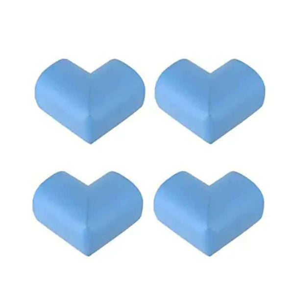 Safe-O-Kid Set of 8 Corner L Shaped Corner Guards for Kids safety- Blue-Small - Distacart