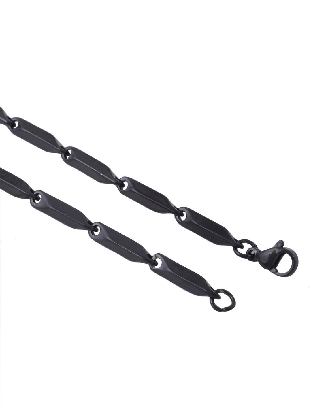 NVR Men's Black Metal Chain - Distacart