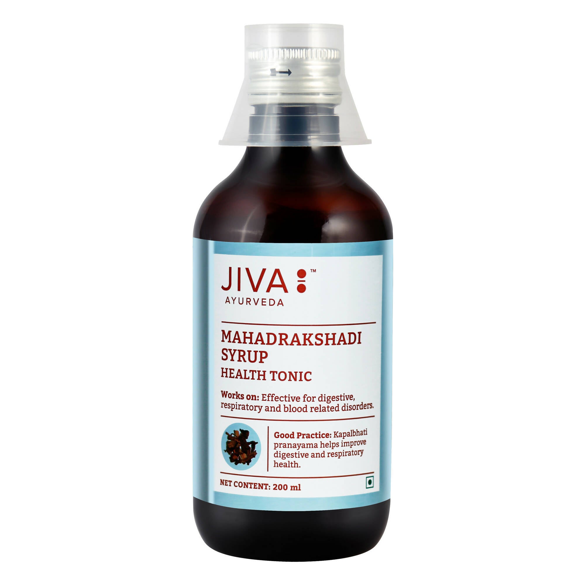 Jiva Ayurveda Mahadrakshadi Syrup - Distacart