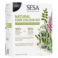 Thumbnail for Sesa Natural Black Hair Colour Kit - Distacart