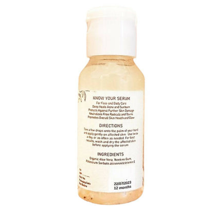 Satjeevan Organic Aloe Vera Serum - Distacart