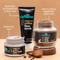 Thumbnail for mCaffeine Coffee De-Tan Kit - Remove Tan & Dead Skin - Distacart
