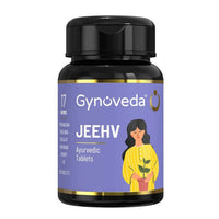 Thumbnail for Gynoveda Jeehv Ayurvedic Tablets - Distacart