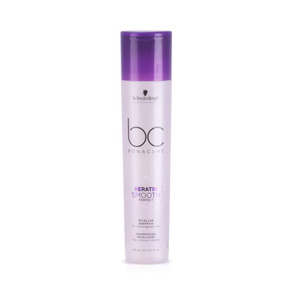 Schwarzkopf Professional BC Bonacure Keratin Smooth Perfect & Hyluronic Moisture Micellar Shampoo Combo - Distacart