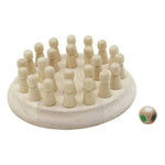 Thumbnail for Kraftsman Wooden Memory Chess Game for Kids | Color Memory Chess Game | Educational Toy - Distacart