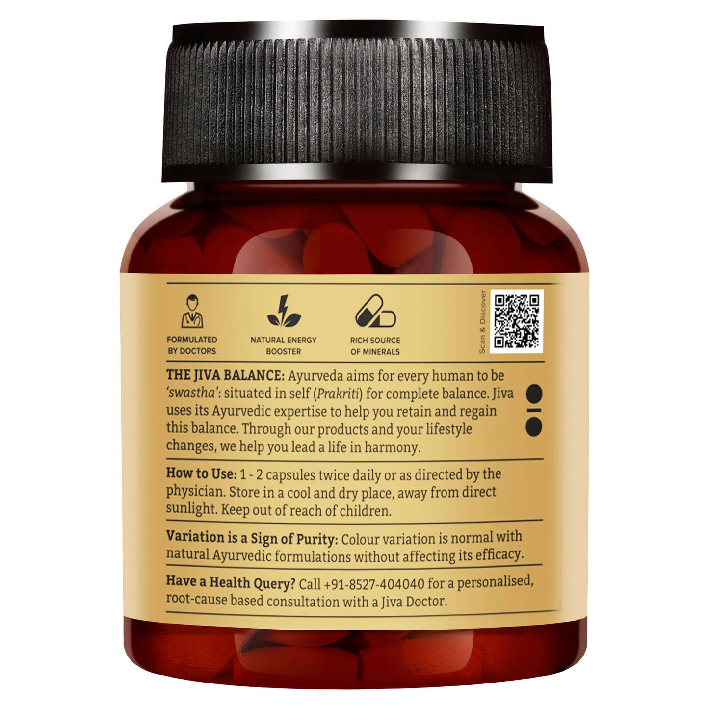 Jiva Ayurveda SJ Gold Capsules - Distacart