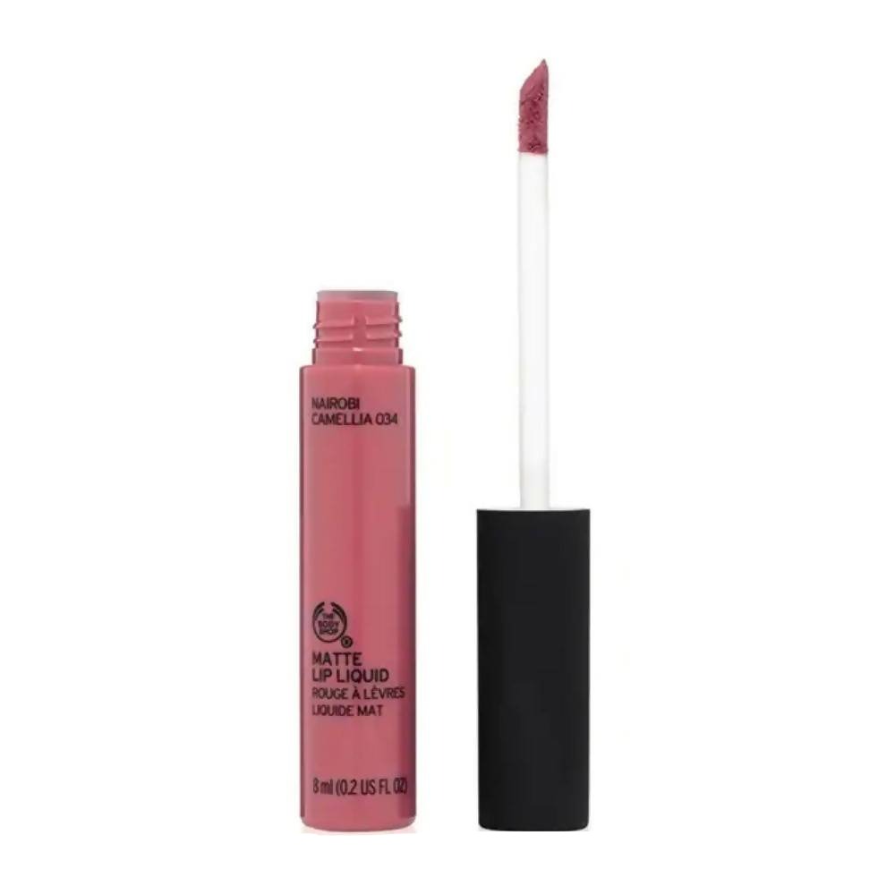 The Body Shop Matte Lip Liquid - 34 Nairobi Camellia 8 ml
