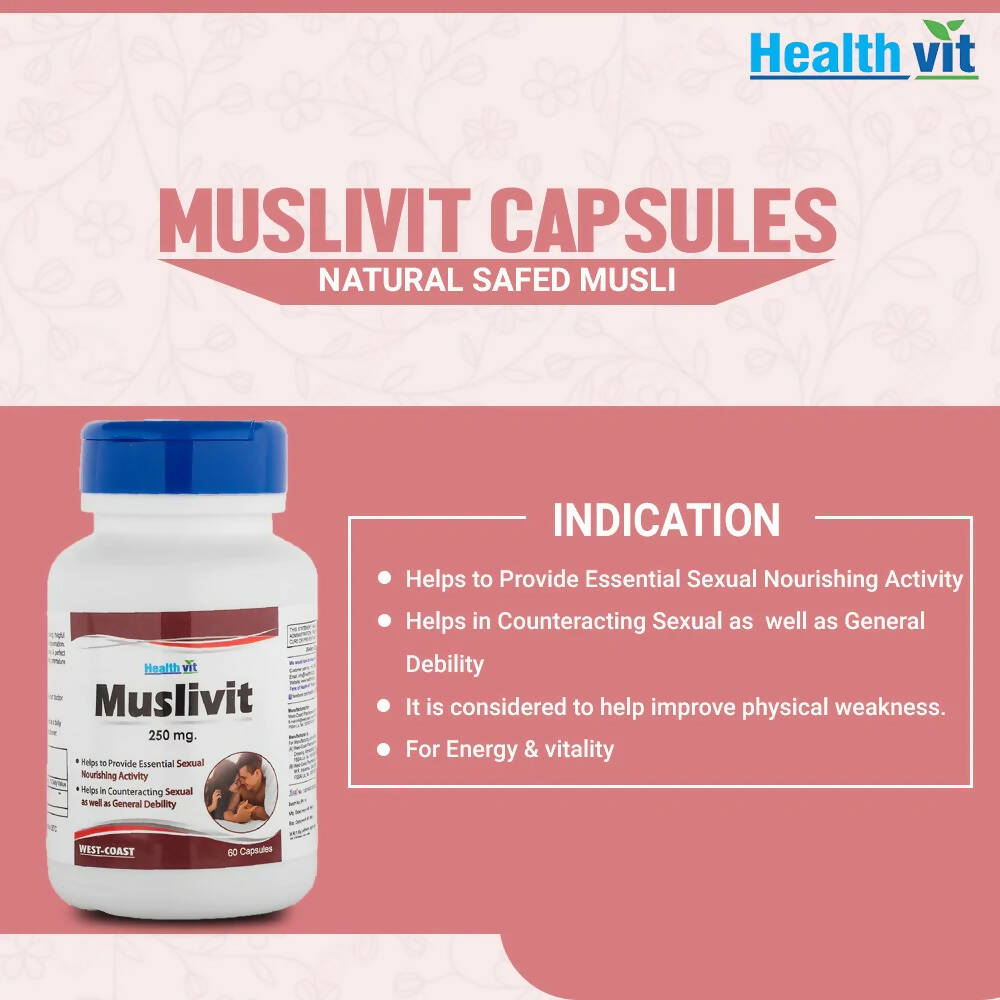 Healthvit Muslivit Capsules - Distacart