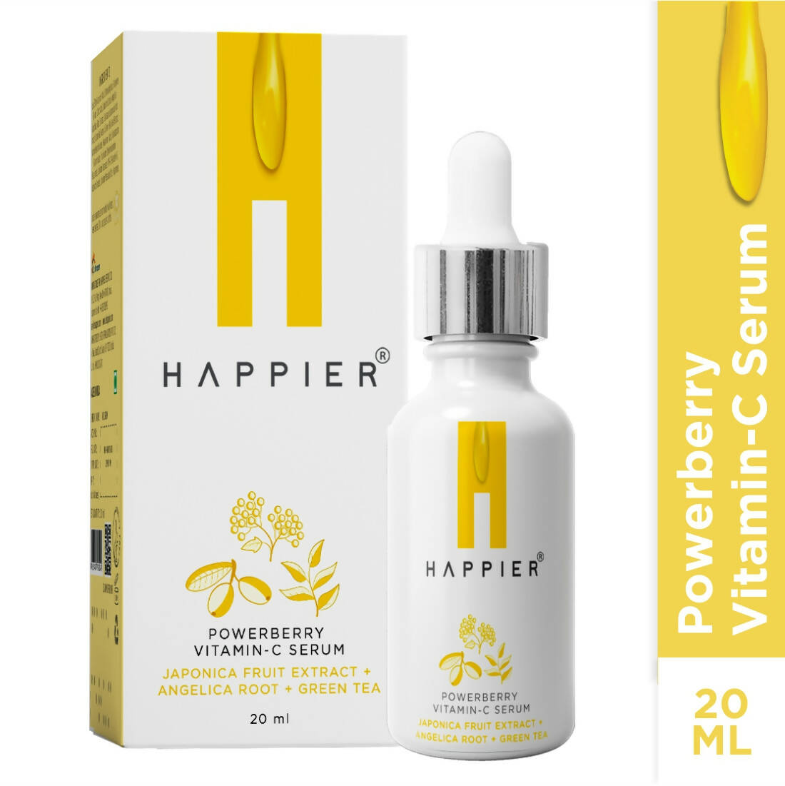 Happier Powerberry Vitamin C Serum - Distacart