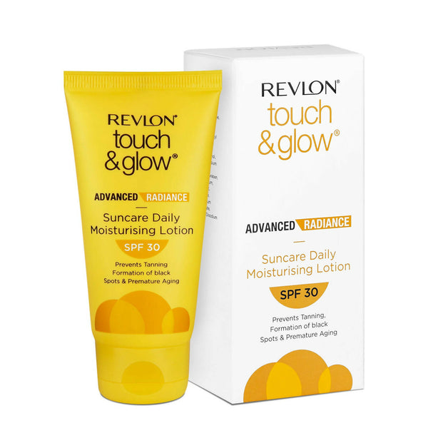 Revlon Touch & Glow Advanced Radiance Sun Care Daily Moisturizing Lotion SPF 30 - Distacart