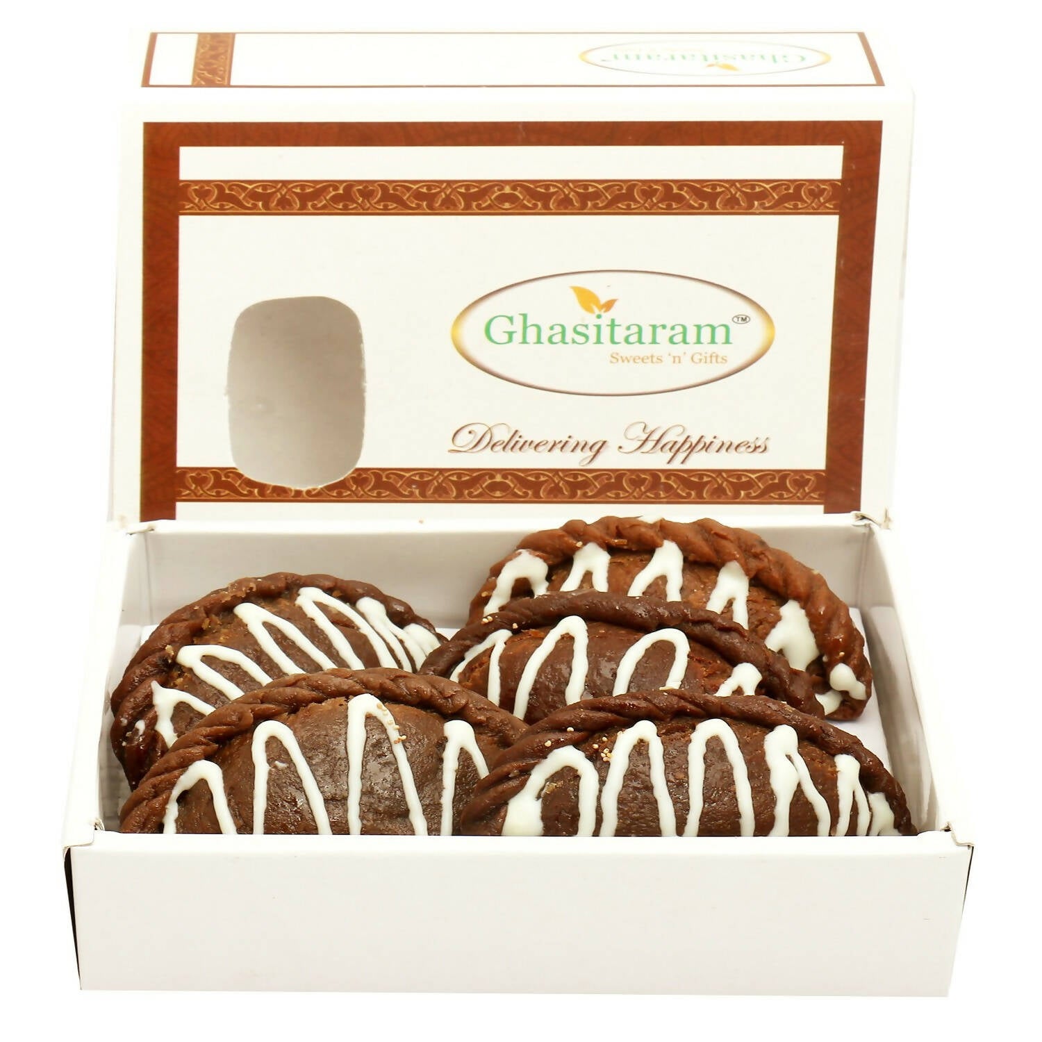 Ghasitaram Holi Sweets - Chocolate Gujiya - Distacart