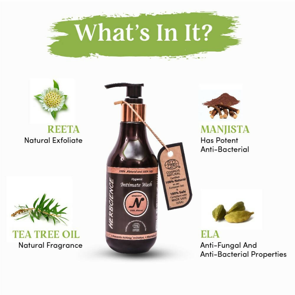 Herbcience Hygienic Intimate Wash - Distacart
