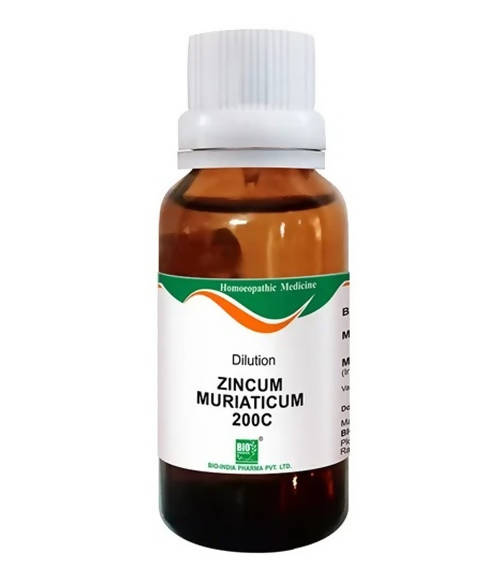 Bio India Homeopathy Zincum Muriaticum Dilution