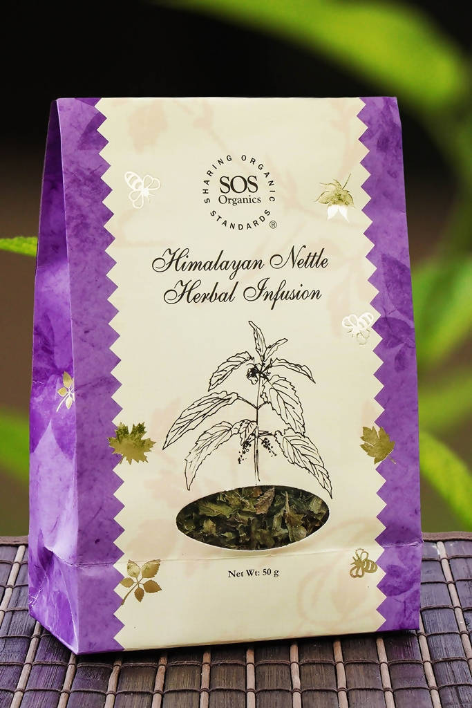 SOS Organics Himalayan Nettle Herbal Infusion - Distacart
