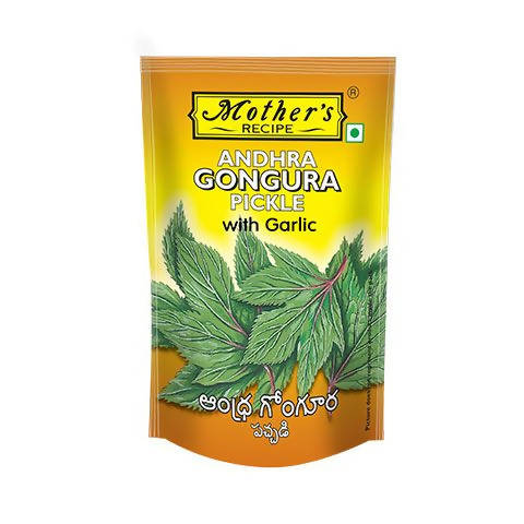 Mother's Recipe Andhra Gongura Pickle With Garlic - Distacart