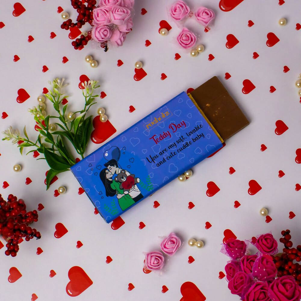 Dibha Ruchoks Valentine Special Dark Chocolate Bar - Distacart