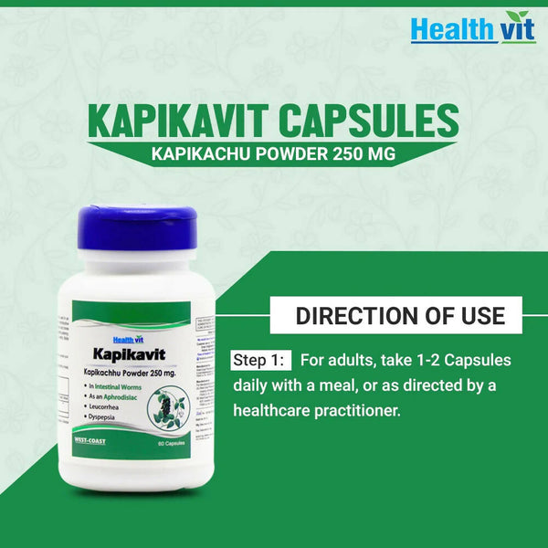 Healthvit Kapikavit Capsules - Distacart