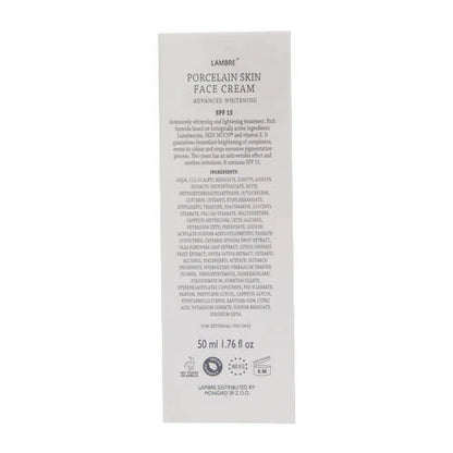 Lambre Porcelain Skin Face Cream Advanced Lightening - Distacart