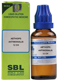 Thumbnail for SBL Homeopathy Aethiops Antimonialis Dilution