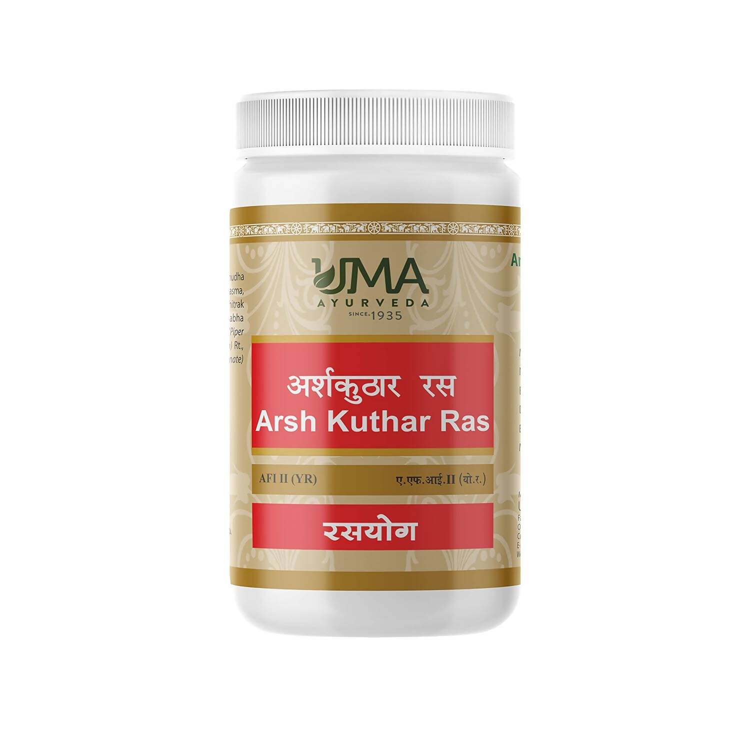 Uma Ayurveda Arsh Kuthar Ras Tablets - Distacart