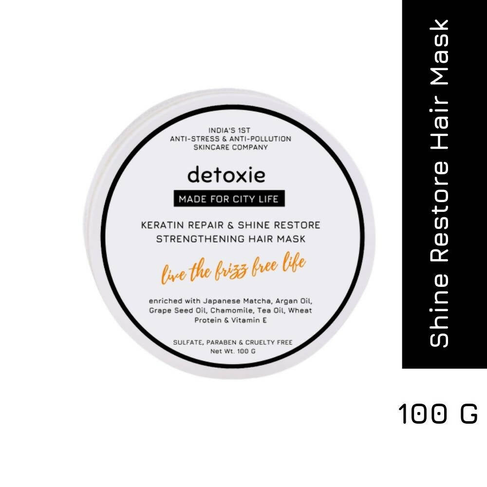 Detoxie Keratin Repair & Shine Restore Strengthening Hair Mask - Distacart
