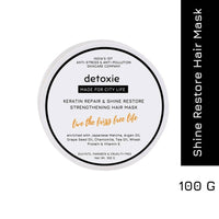 Thumbnail for Detoxie Keratin Repair & Shine Restore Strengthening Hair Mask - Distacart