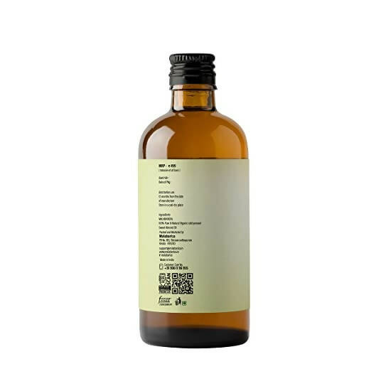 Malabarica Cold Pressed Sweet Almond Oil - Distacart