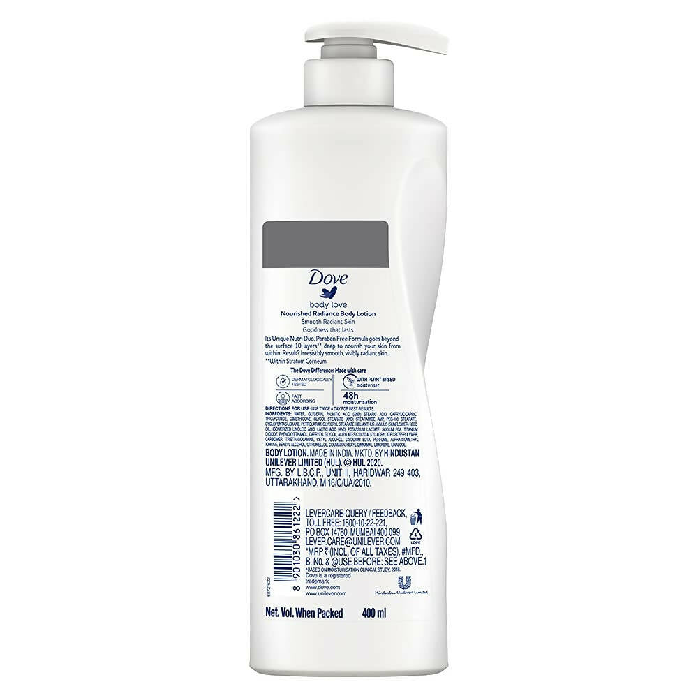 Dove Body Love Nourished Radiance Body Lotion - Distacart