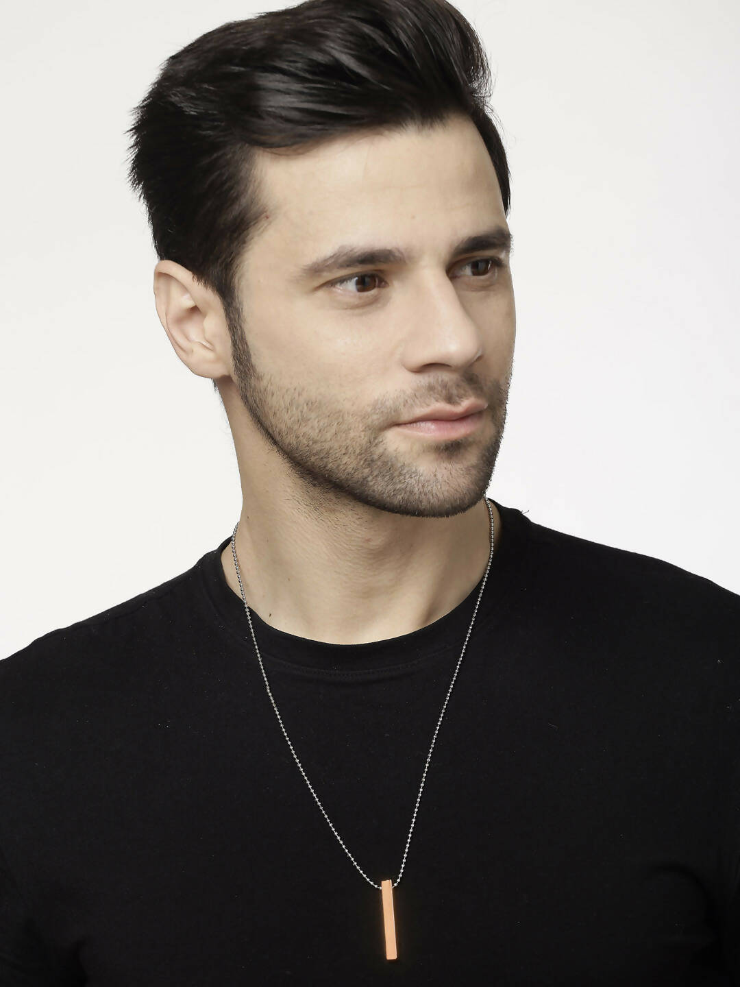 NVR Men Copper Plated Geomatric Pendent With Chain - Distacart