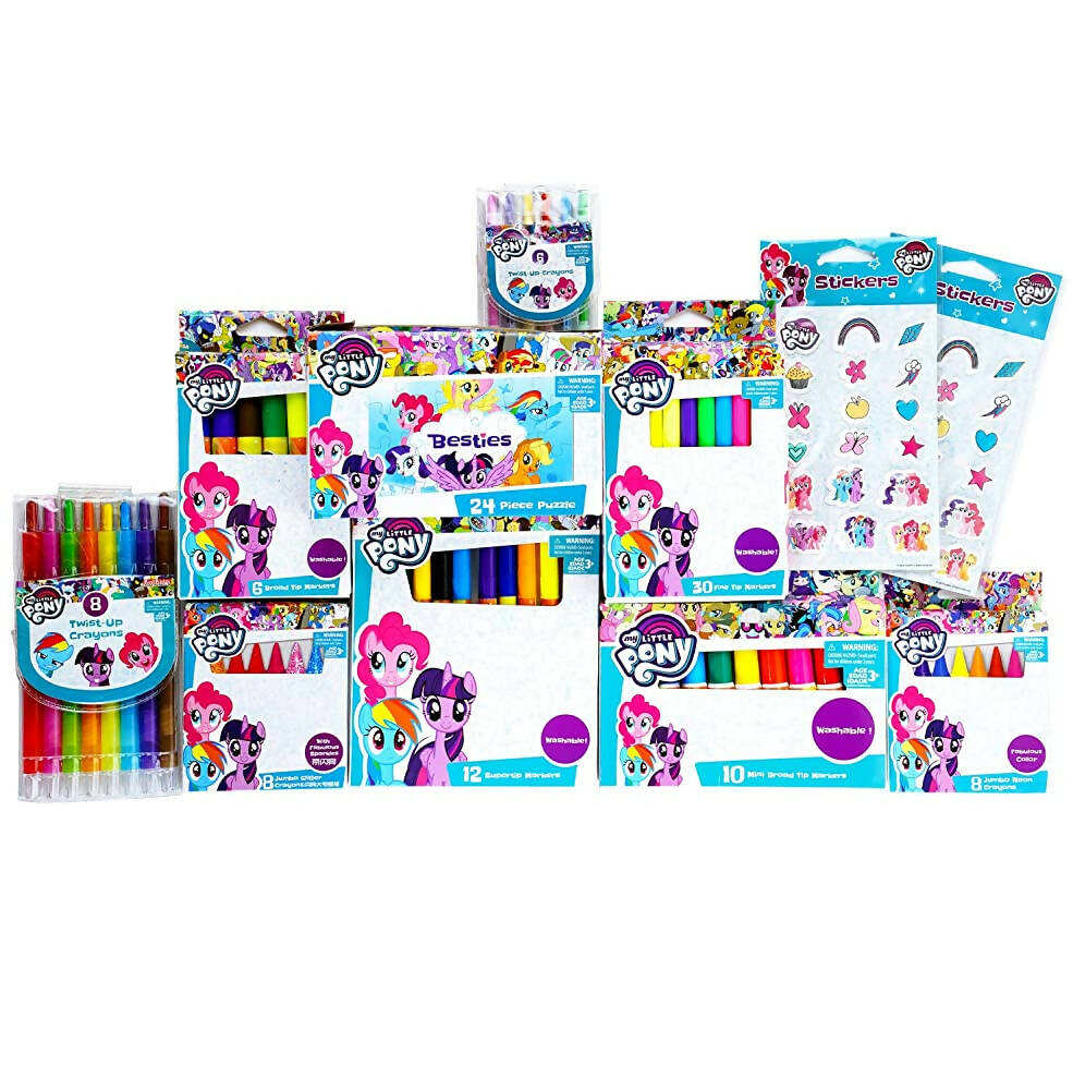 Skoodle My Little Pony MLP Art & Coloring Activity Kit - Distacart