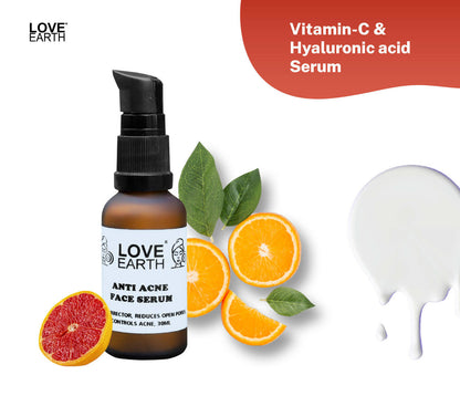 Love Earth Anti Acne Face Serum - Distacart