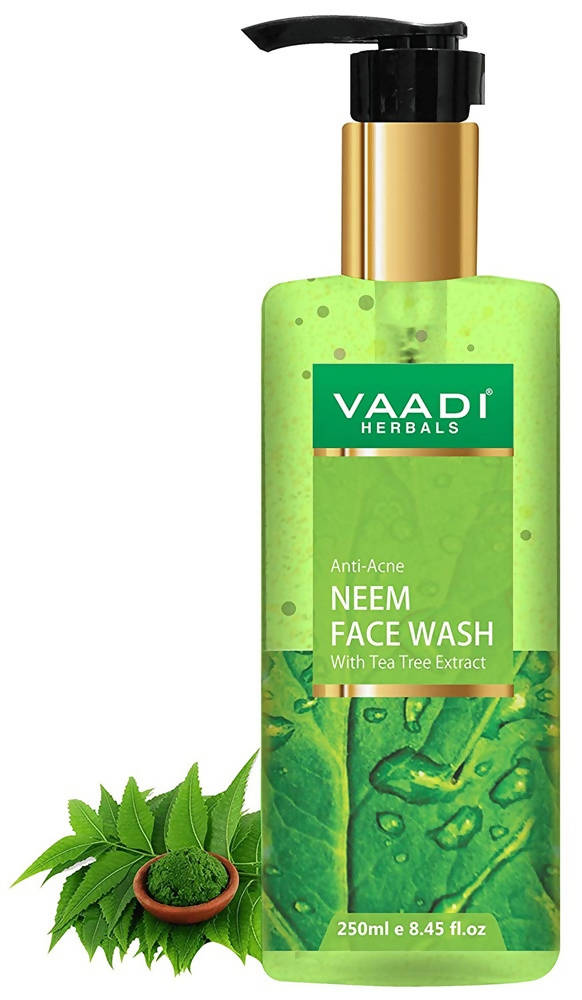 Vaadi Herbals Anti Acne Neem Face Wash with Tea Tree Extract