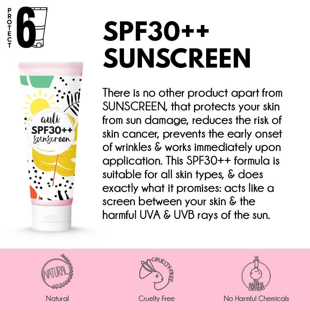 Auli SPF30++ Sunscreen - Distacart