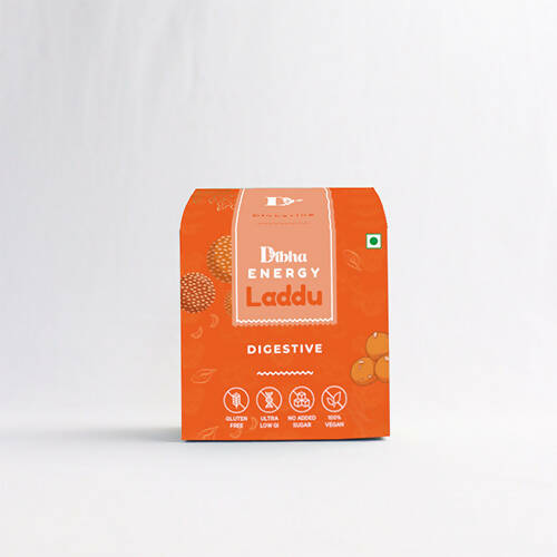 Dibha Digestive Laddu (Vegan, Sugar-Free, Gluten-Free, 100% Natural) - Distacart
