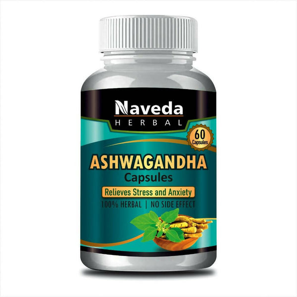 Naveda Herbal Ashwagandha Capsules - Distacart